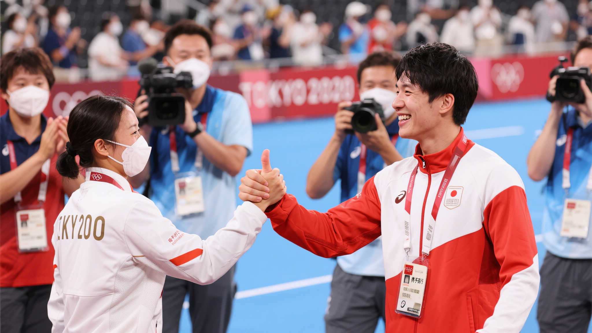 例如，日本东京2020年夏季奥运会上，因为疫情导致